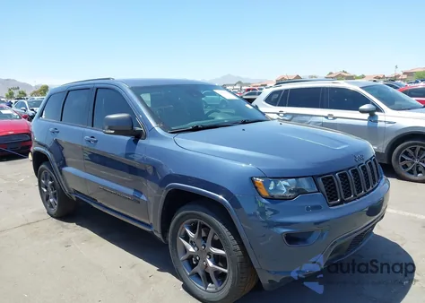 2021 Jeep Grand Cherokee 80Th Anniversary 4X4 z USA, uszkodzony, nr VIN 1C4RJFBG8MC731751